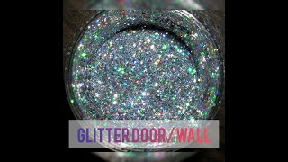 EXTREME ROOM MAKEOVER - DIY GLITTER DOOR/ WALL😍😍
