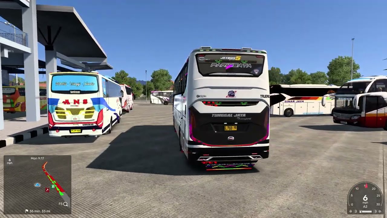 Terminal Malang Ramai Sekali ETS2