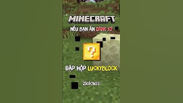Cứ 1 người ấn Đăng Ký thì Sẽ có lucky block ngẫu nhiên xuất hiện trong minecraft