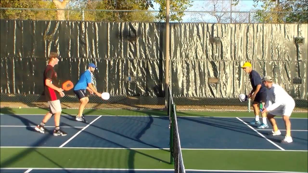 Pickleball Kitchen View Staub And Moore Vs Darrin And Kern YouTube