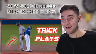 British Guy Reacts to Baseball - Greatest Trick Plays in Baseball History