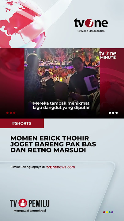 Asyiknya Erick Thohir, Pak Bas dan Retno Marsudi Joget saat Gala Dinner KTT ASEAN #shorts #tvone