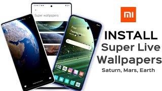 ENABLE OFFICIAL MIUI 12 Super Live Wallpaper on Redmi Note 9 Series and Latest Xiaomi Devices screenshot 2