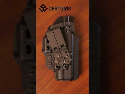 Tenicor CERTUM3 IWB/AIWB holster #shorts
