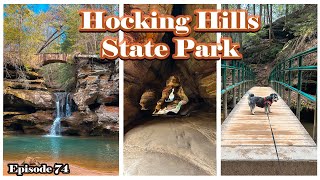 Spending the day in HOCKING HILLS STATE PARK! (Not what we were expecting)