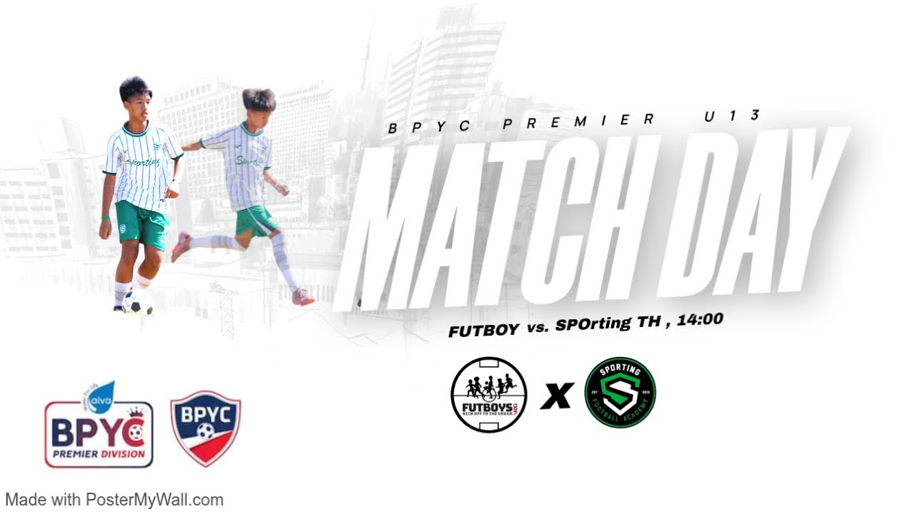 BPYC PREMIER DIVISION I U13  I  FUTBOY vs SPOrting