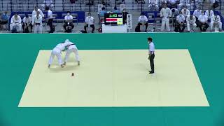 2022年IH 柔道 男子 個人 90kg級 2回戦 森本聡二郎 瀬田工(滋賀) vs