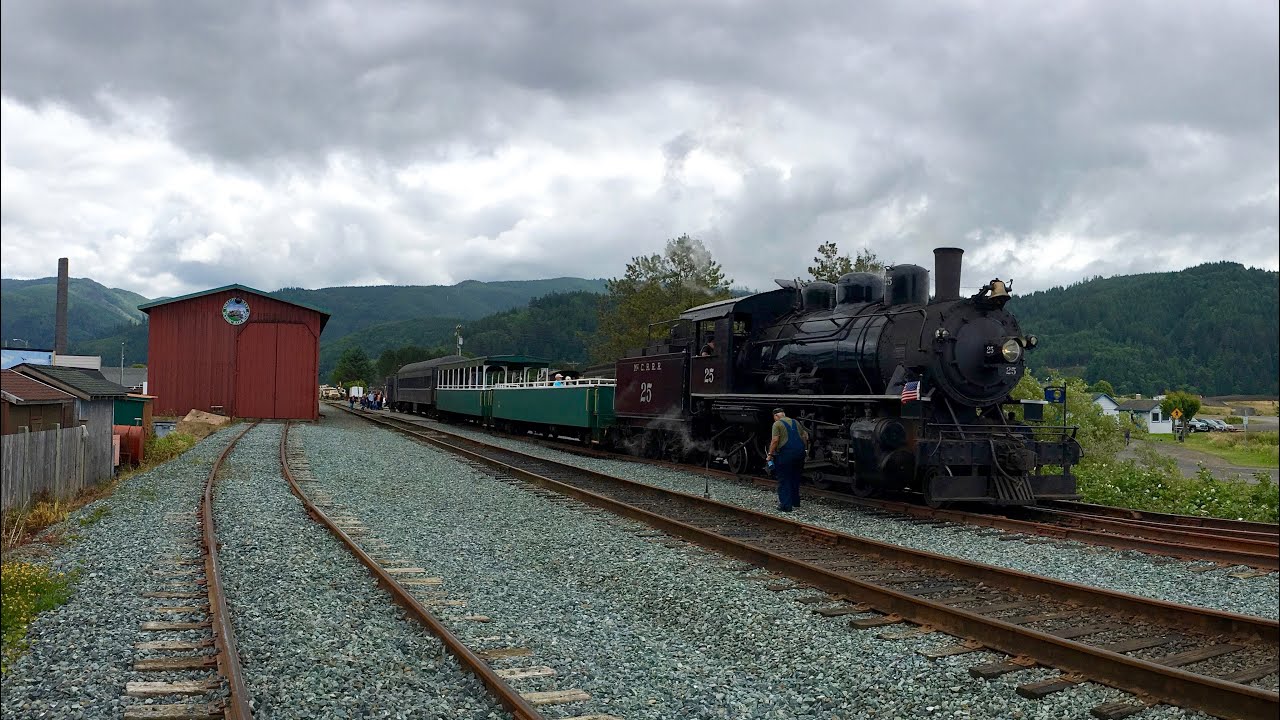 Oregon Coast Scenic Railroad Rockaway Beach, Or YouTube