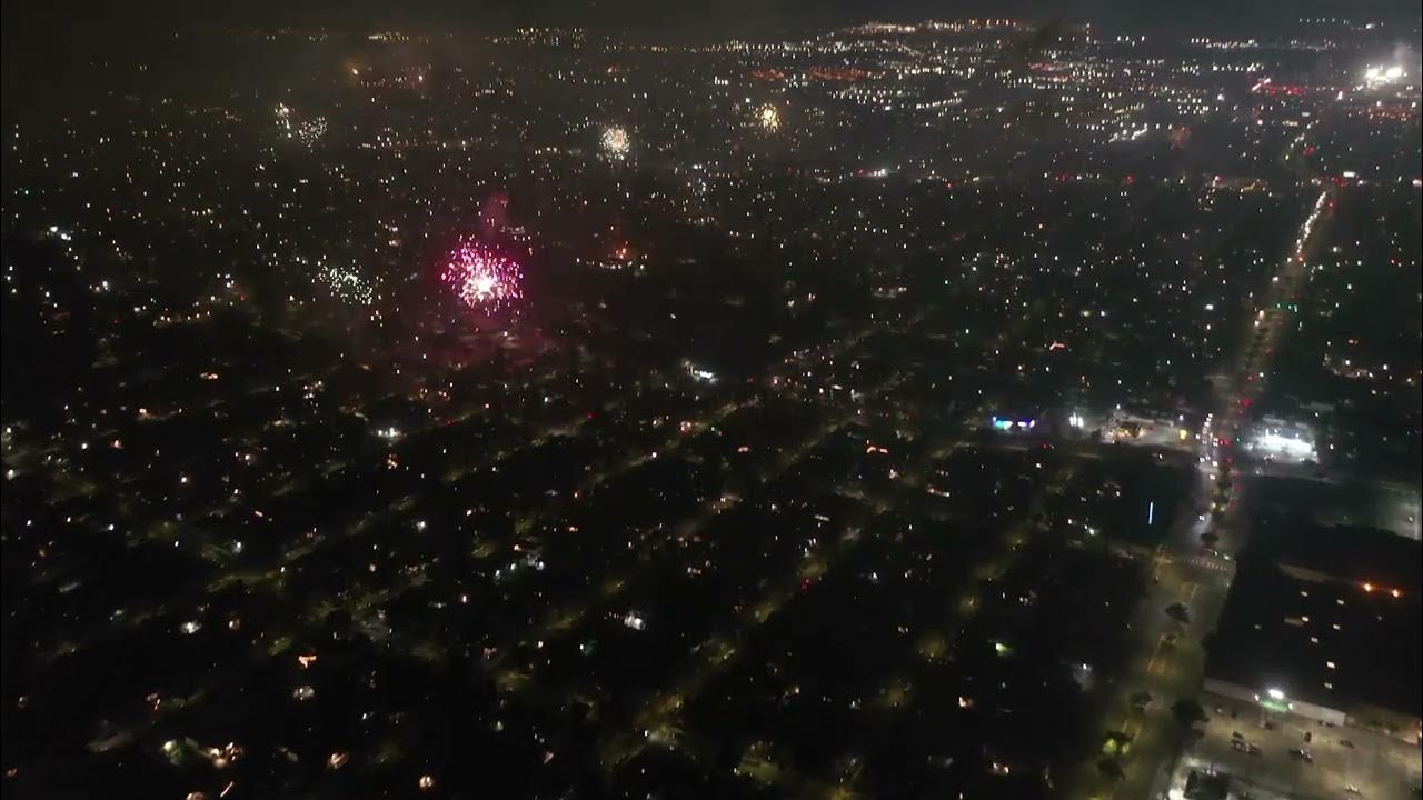 Oakland Ca, Fireworks From a Drone July 4, 2022 YouTube