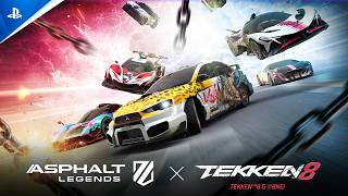 Asphalt Legends - Tekken 8 Event Trailer | PS5 & PS4 Games