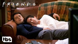 Joey And Ross Fall Asleep (Clip) | Friends | TBS