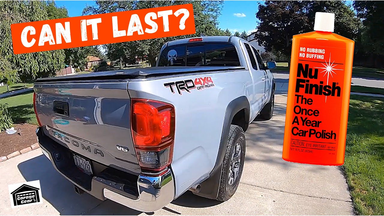 WAXING A 2019 WITH NU FINISH CAR POLISH Will It Last A Year