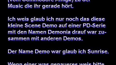 Amiga Demo Intro suche