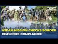ASEAN Mission Checks Border Ceasefire Compliance
