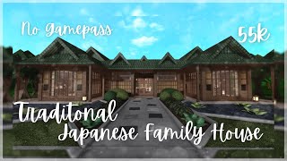Roblox Bloxburg: No Gamepass Traditional Japanese Family House   Tour | Minami Oroi