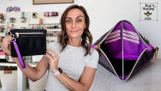 An Adorable Pouch / Wristlet / Crossbody That's Also A FREE Pattern! Let's Make The Haley Wristlet!