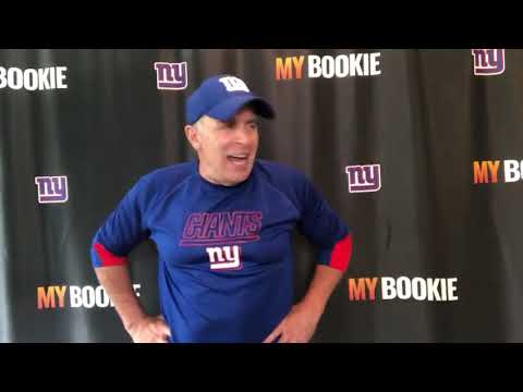 MYBookie.ag Presents The NY Giants Pre-Game Locker Room with Vic DiBitetto: Kick in the Tuchus