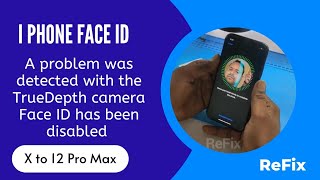 iPhone Face ID. A problem was detected with the truedepth camera Face ID has been disabled