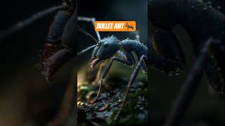 This tiny insect has a sting you’ll NEVER forget… 😨🐜. #bulletant #shorts #viral