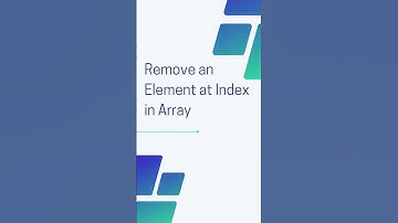 Remove an Element at Index in Array🔥 #array #javascript #frontend  #frontendinterview