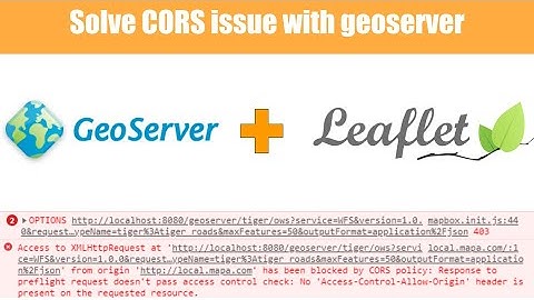 How to solve cors issue in geoserver || GeoServer || GeoDev