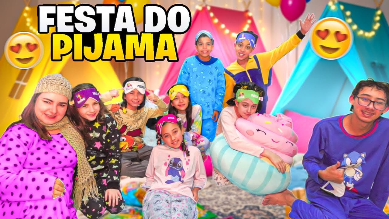 ERA PRA SER UMA FESTA DO PIJAMA, MAS ACABOU EM TRETA
