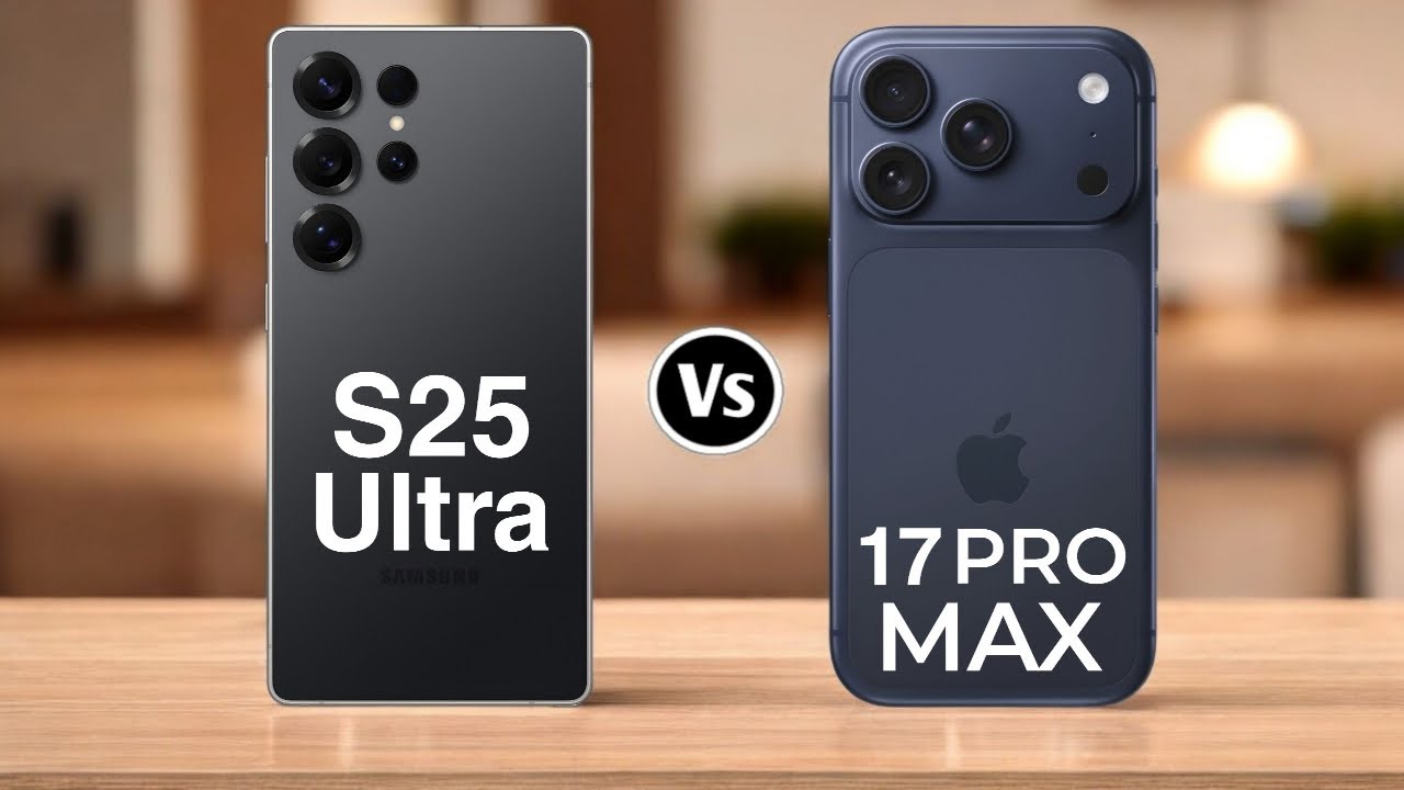 Samsung Galaxy S25 Ultra Vs Iphone 17 Pro Max