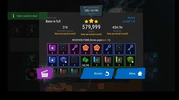 Infinitode 2 | Level 1.4 | 580k score | top 200 players | with power-ups | normal mode