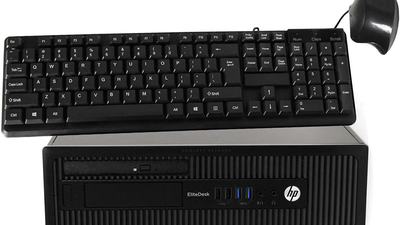 HP EliteDesk 800 G1 SFF High Performance Business Desktop Computer, Intel Quad Core i5-4590 upto 3.7