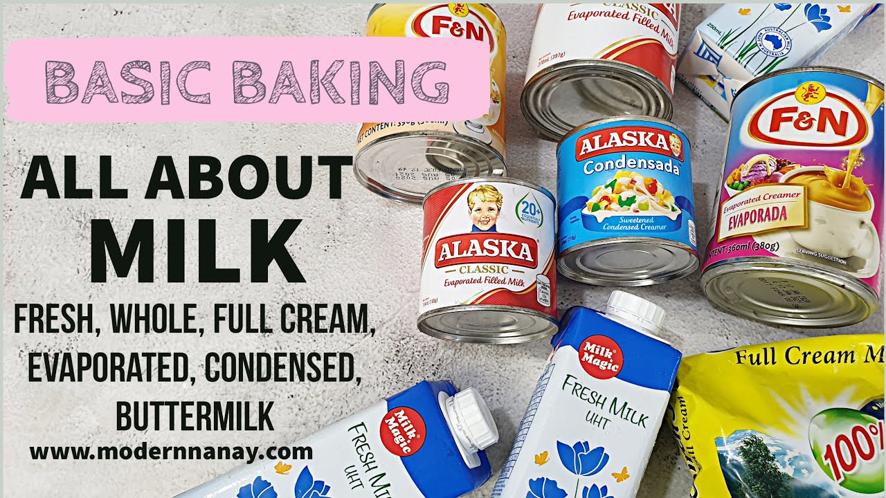 ANO NGA BA ANG MILK SA PILIPINAS FOR BAKING FRESH, WHOLE, FULL CREAM