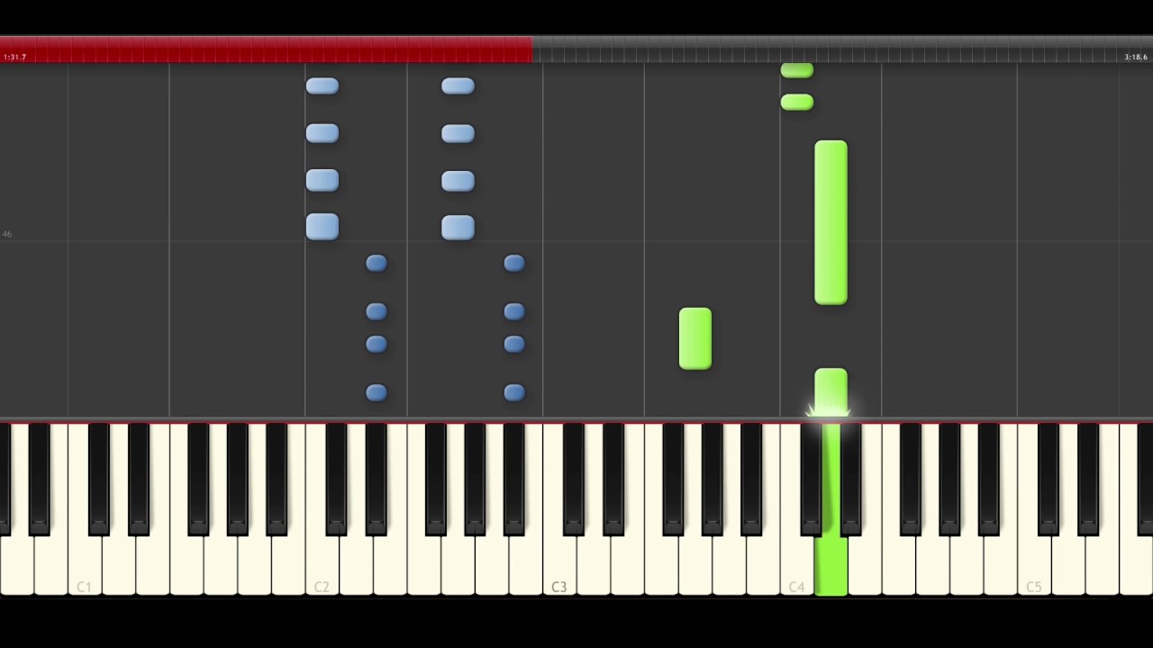 Alesso Falling piano midi tutorial sheet partitura cover app karaoke drumm