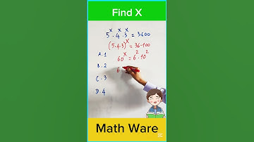 What is the value of X?  | Nice exponential equation | algebra math #shorts #math
