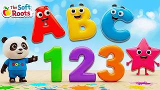 Preschool Learning activities for 3 year olds at home | Learn ABC Phonics Shapes Numbers Colors 🌈 screenshot 2