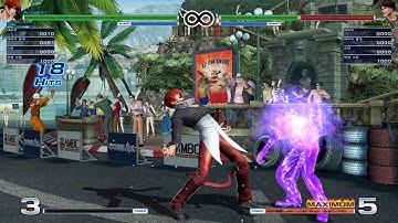 [TEST] KOF XIV iori basic combo