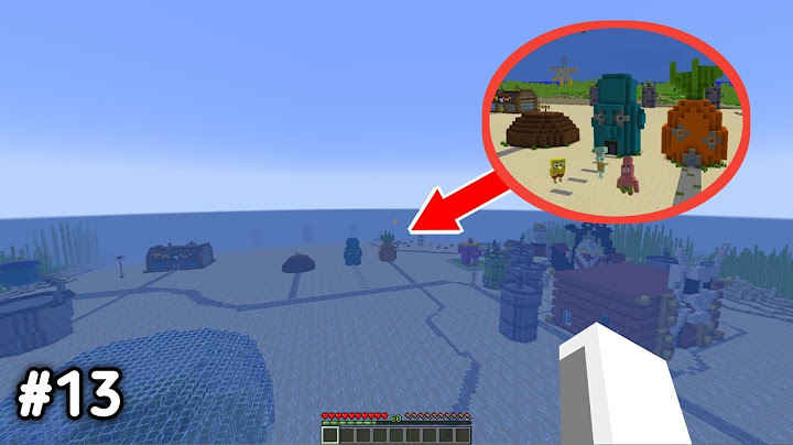 Gw Membuat Bikini Buttom Dibawah Laut Di MINECRAFT SURVIVAL PART 2
