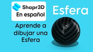 Shaper3D EN ESPAÑOL | Aprende a modelar una esfera y darle textura paso a paso.