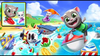 Talking Tom Jetski 2 - Ben's League Gameplay (iOS & Android) screenshot 4