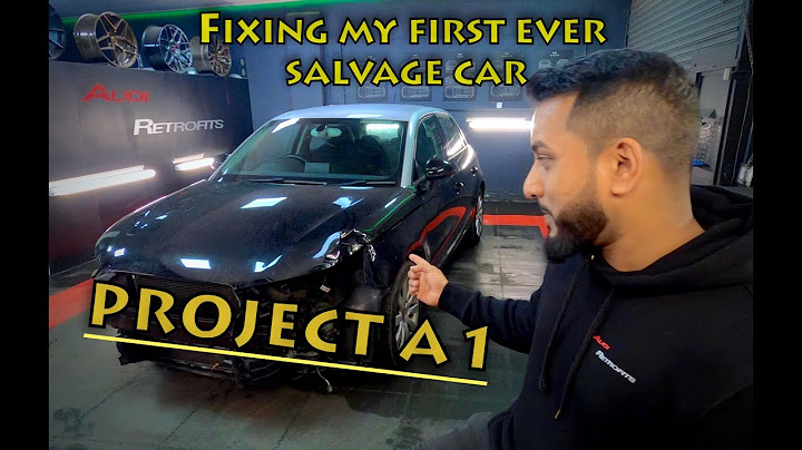 Bringing a salvage auction Audi A1 back to life... -  Project A1 (Episode#1)