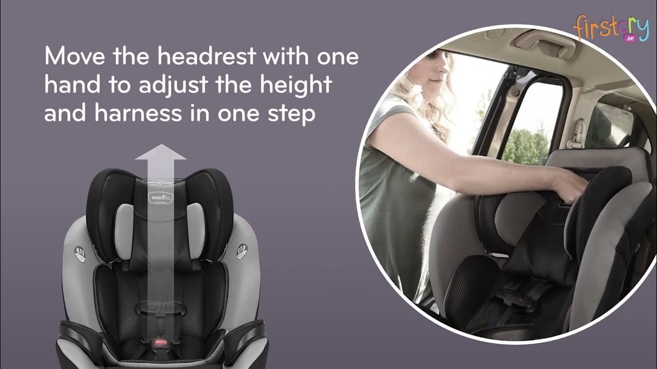 Evenflo EveryStage LX AllinOne Car Seat Convertible to Booster Seat