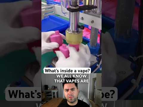 What’s actually inside vapes?! 👀