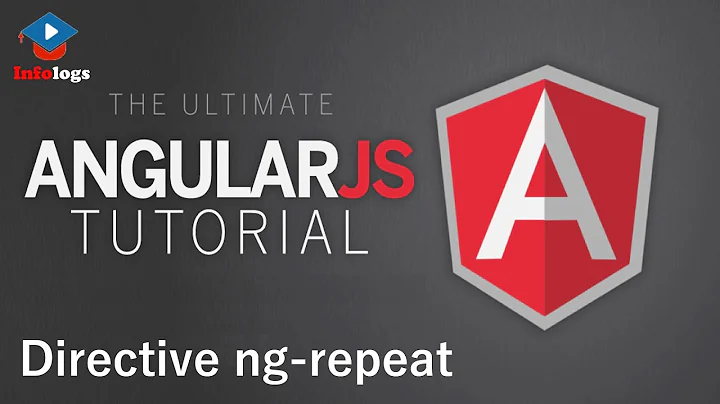 AngularJS Video Tutorial - How to use ng-repeat directive