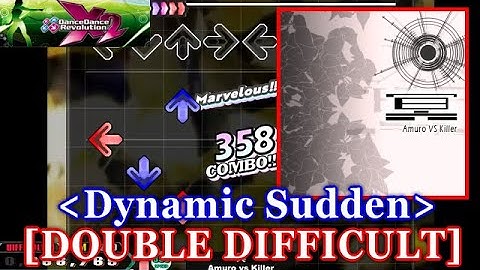 [Dynamic Sudden] 【DDR X2】 冥[Mei] / Amuro vs Killer [DOUBLE DIFFICULT] 譜面確認+Clap