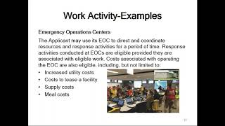 Public Assistance Applicant Briefing Overview