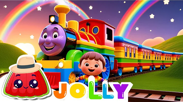 Choo Choo Color Train🚂 | Fun Nursery Rhymes For Toddlers | Jolly Melody