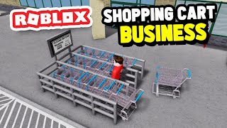 Becoming a SHOPPING CART Manufacture COMPANY in Roblox