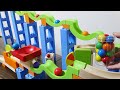 マーブルランレース☆TrixTrackウェーブスロープ＆ウォーターボール