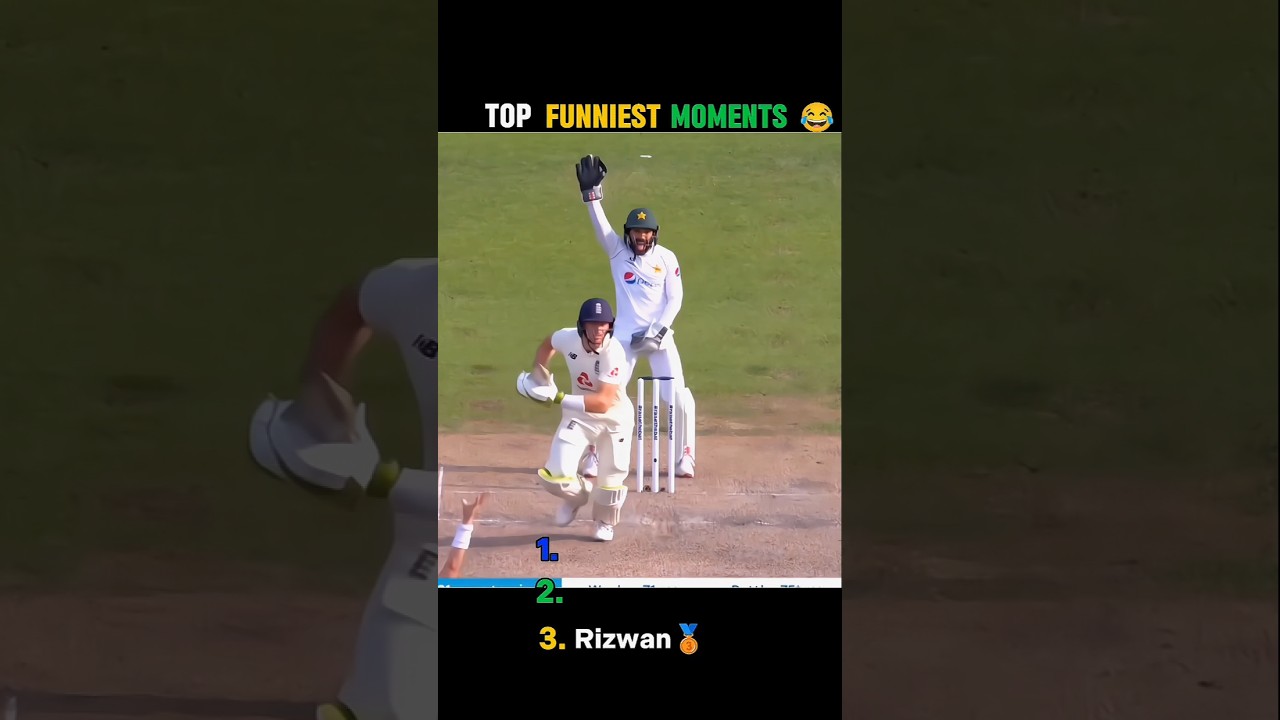 top funniest moments in cricket History