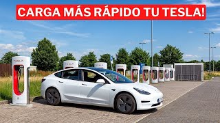 Carga más rápido tu Tesla!