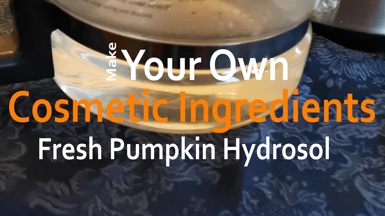 Make your Own Cosmetic Ingredients Pumpkin Hydrosol