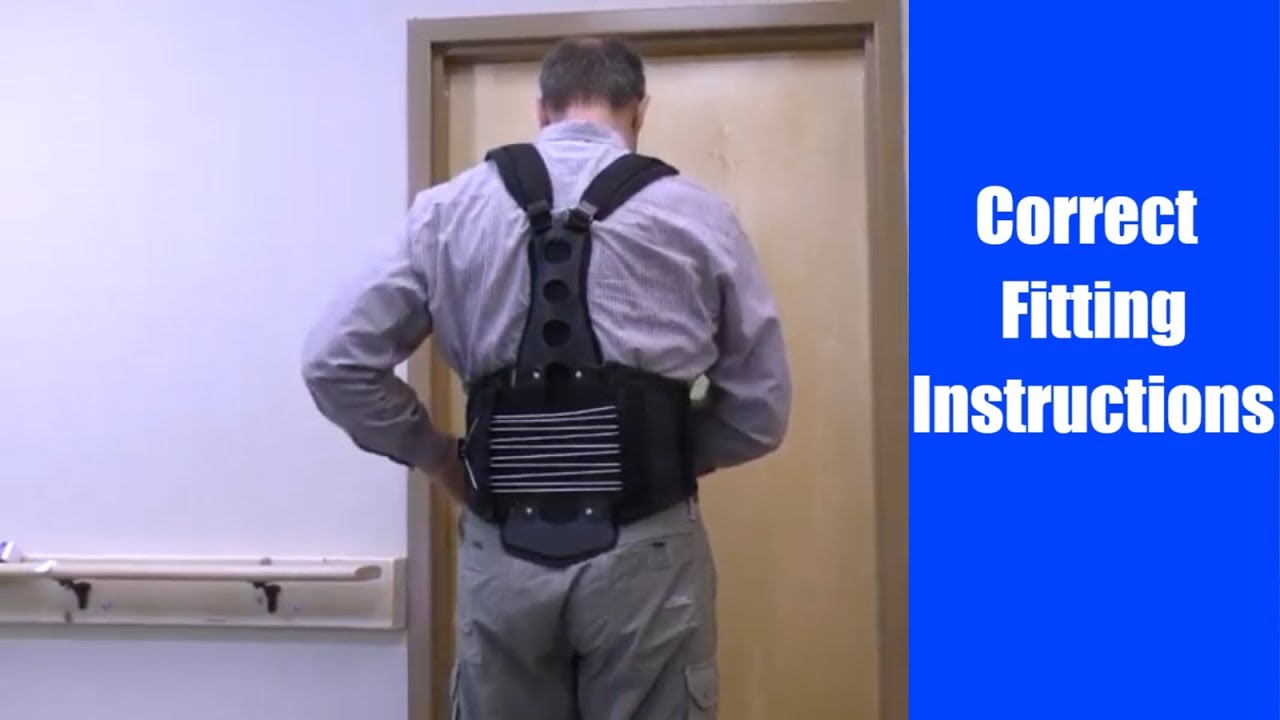 Orthomerica Back Brace Instructions (Osteoarthritis, Compression